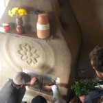 brothers examining - by Eva