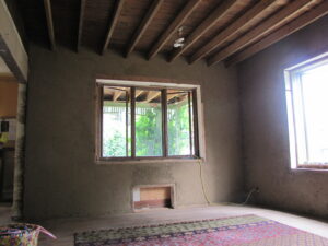 Straw-Clay with base plaster