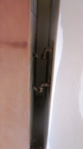 pipes coming out of masonry heater