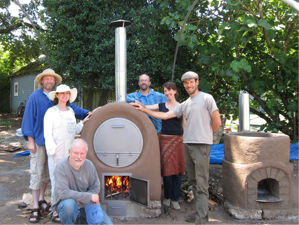 Outdoor Kitchen at Vistara: Wood-Fired Barrel Oven and Canning ...