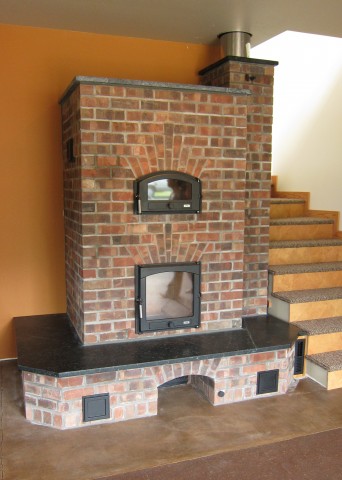 Masonry Heater by Max Edleson and Dylan Boye