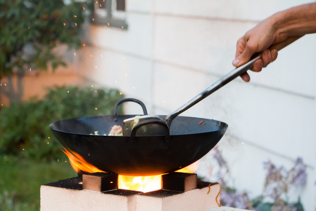 Yakisoba-style Noodles with a Wood-Fired ＂Wok-et＂!