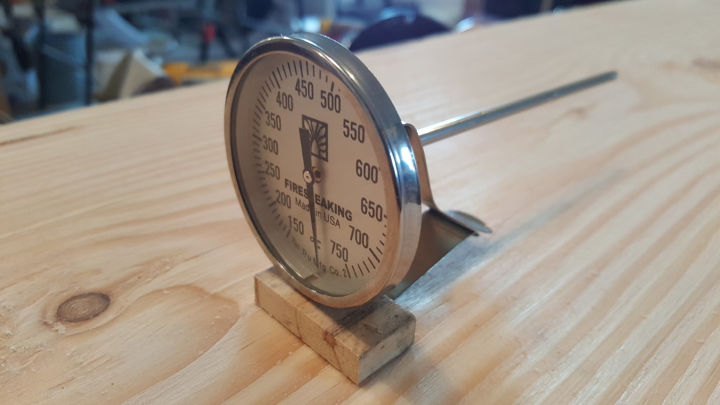 Oven Thermometer for WoodFyred Oven