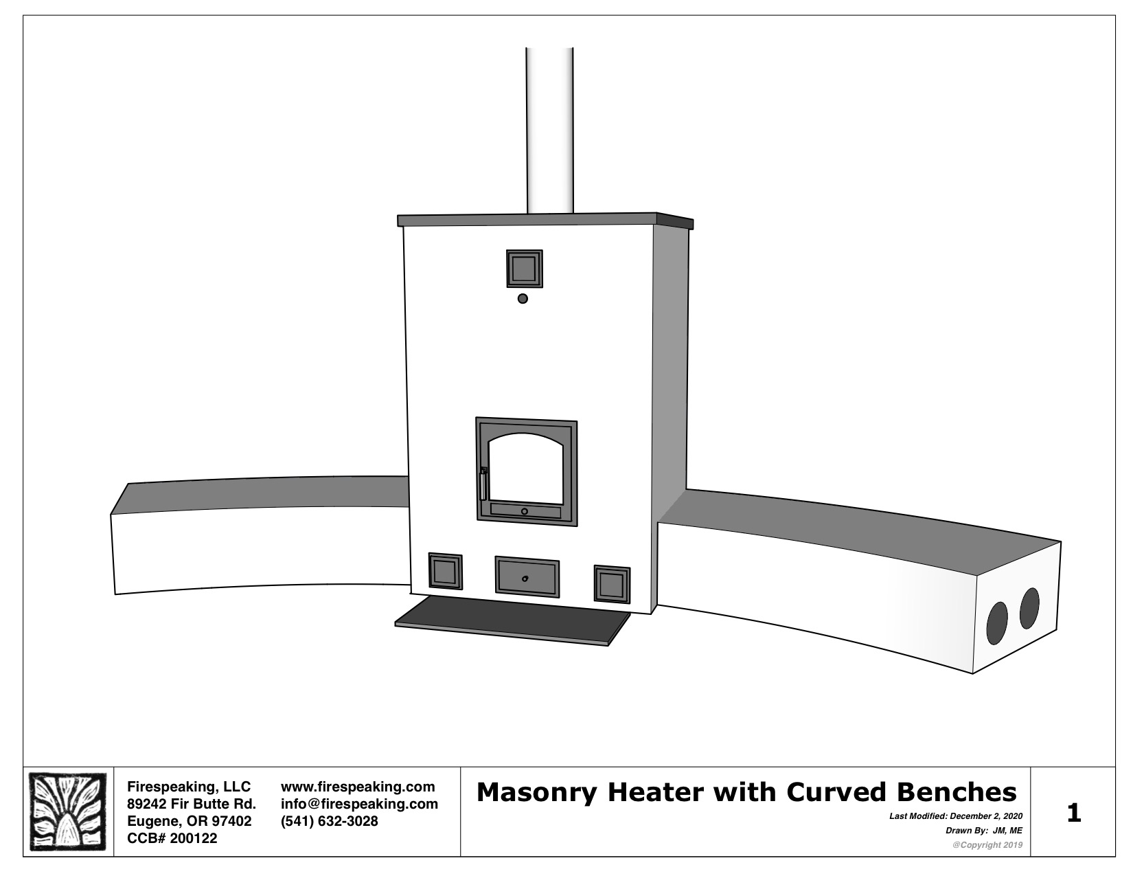 Masonry Heater in Meditation Space Firespeaking