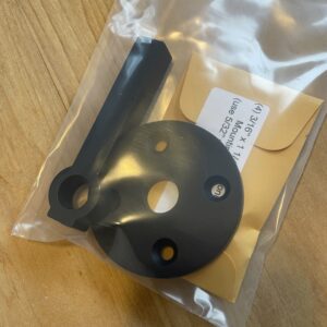Handle & Trim Plate for 1/2" Shaft