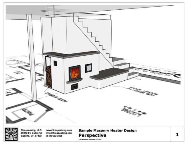 Masonry Heater Design Services - Firespeaking